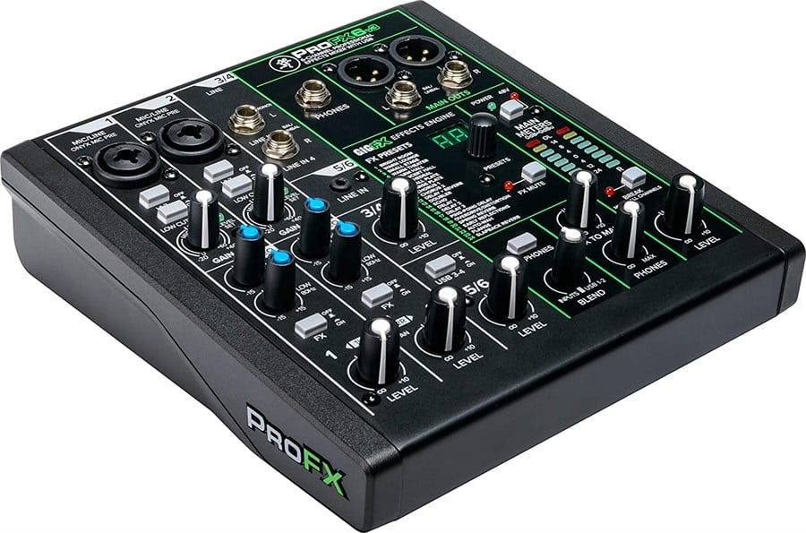 Mackie ProFX6 V3 6 Kanal Deck Mixer