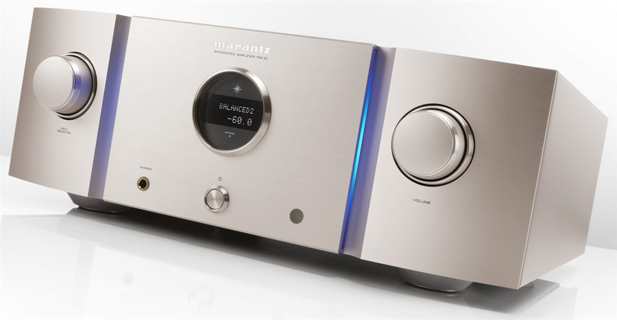 Marantz PM-10 Silver Gold Integrated Amplifier
