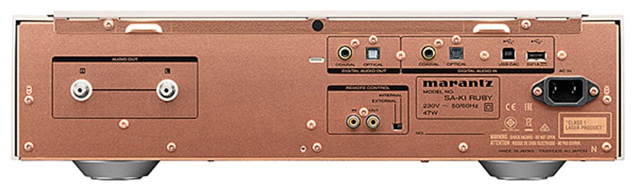 Marantz SA-KI Ruby Silver Gold CD, SACD Player
