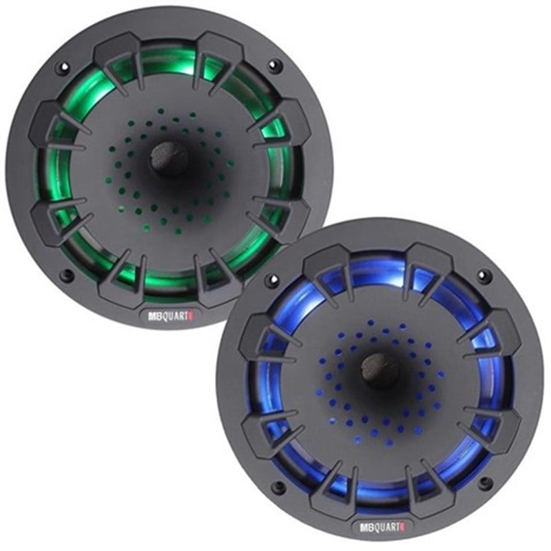 MB Quart NH1-116LB Led Işıklı Marine Hoparlör Takımı - Siyah