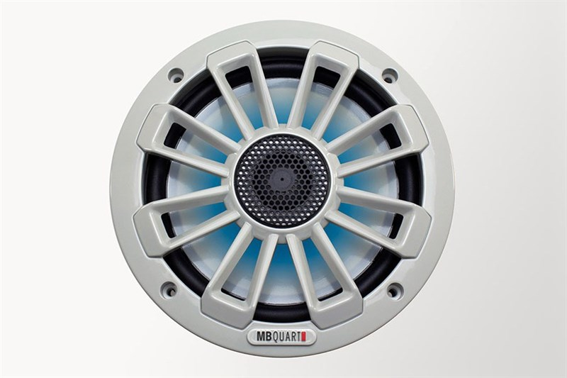 MB Quart NK1-116L Led Işıklı Marine Hoparlör Takımı - Beyaz & Siyah