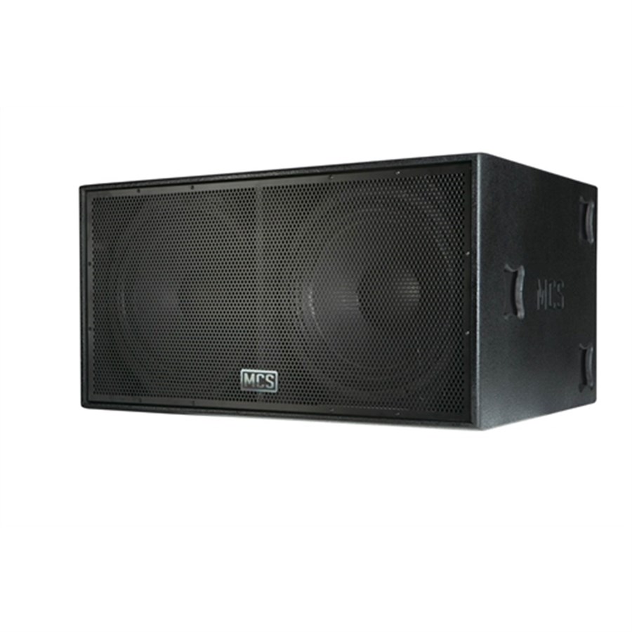 Mcs 2018 PS 2x18 inç 2400 Watt Aktif Subbass Kabin