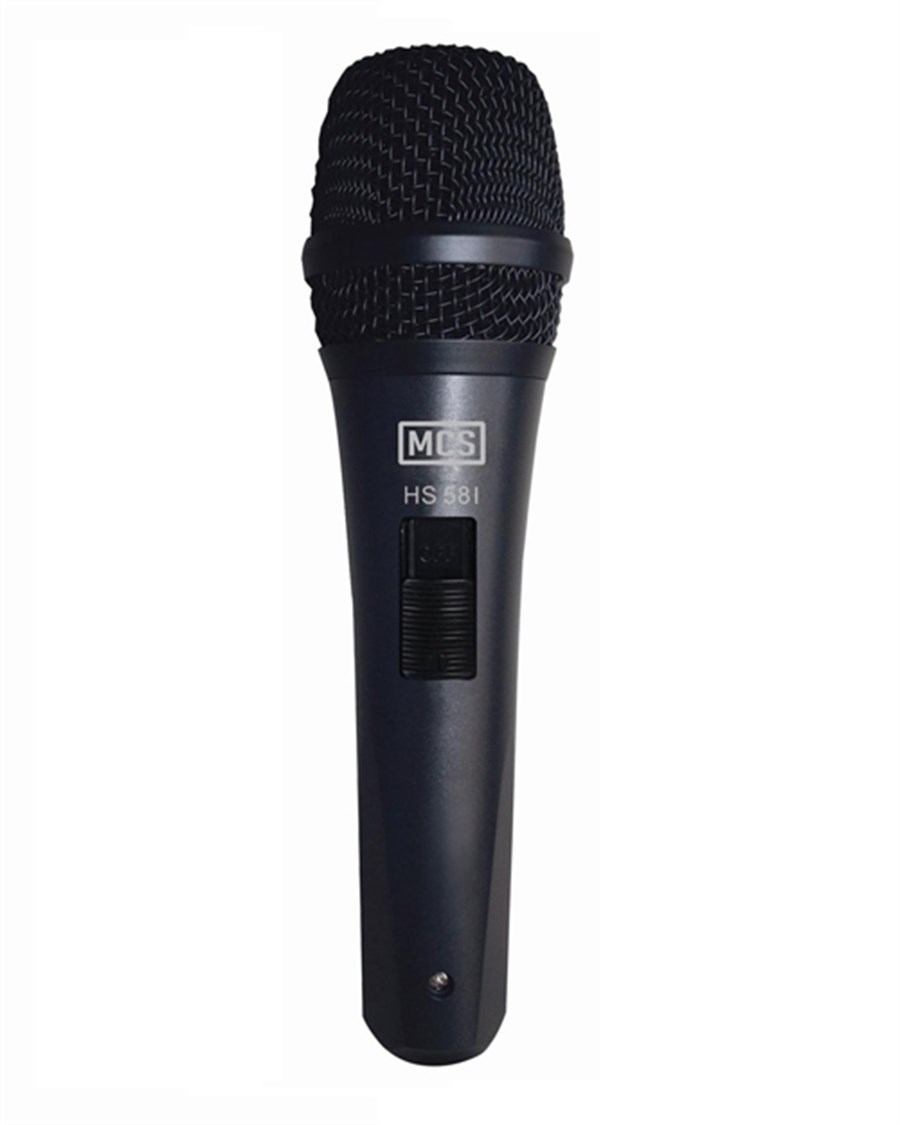 MCS HS-581 Kablolu Dinamik Vokal Mikrofon