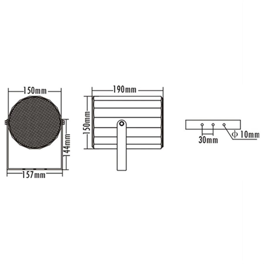 MCS P-250  2x5'' Dış Alan Projeksiyon Hoparlör