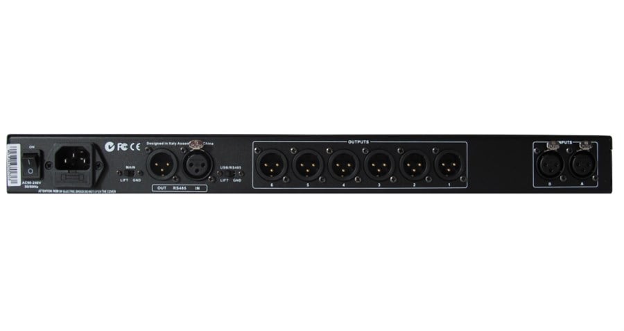 Mcs WS-P26 2 Girişli 6 Çıkışlı Digital Signal Prosesörü