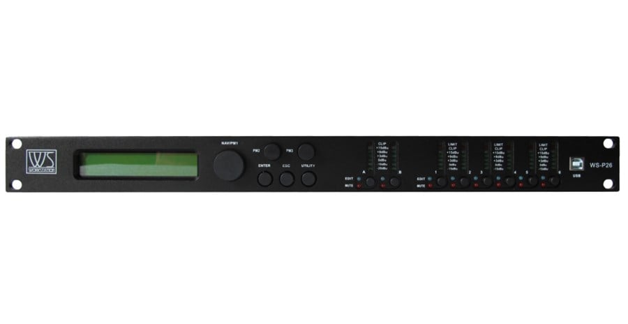 Mcs WS-P26 2 Girişli 6 Çıkışlı Digital Signal Prosesörü