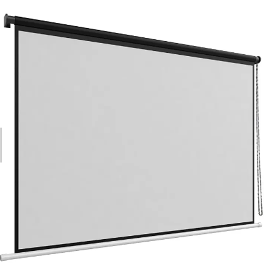 MeduScreen 180x180 cm Manuel Projeksiyon Perdesi Standart Kumaş