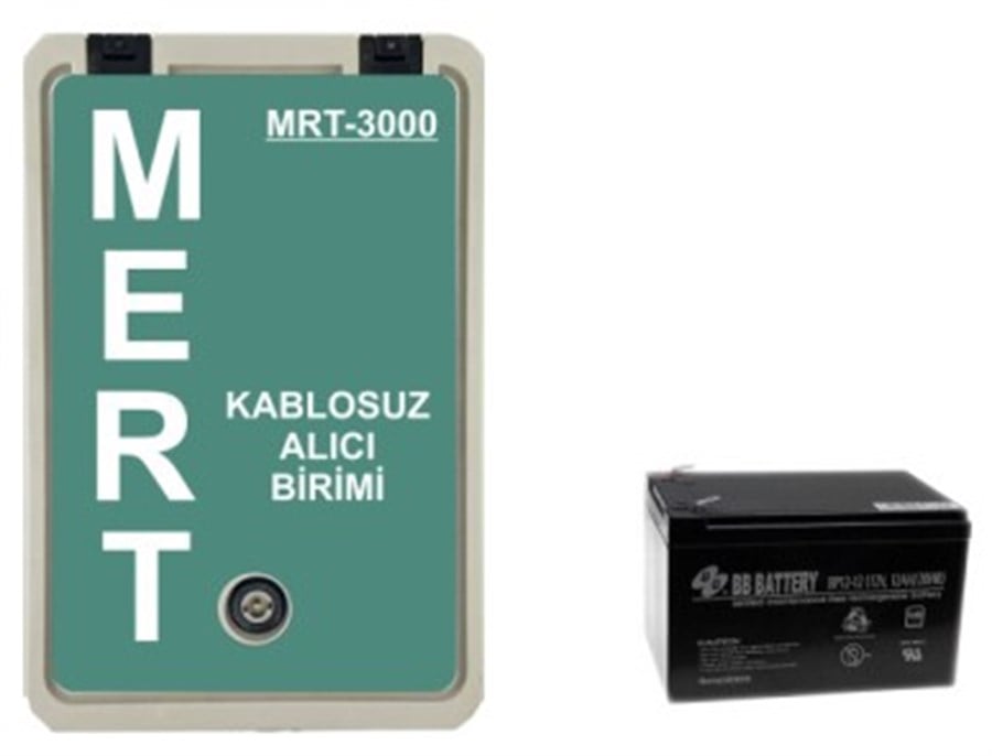 Mert MRT-3000 Akülü 80 W 4 Ohm Şarjlı Uhf Kablosuz Anons Alıcısı