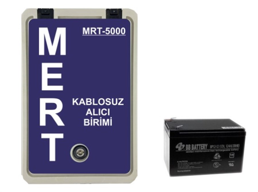 Mert MRT-5000 Akülü Kablosuz Anons Alıcısı 80 Watt