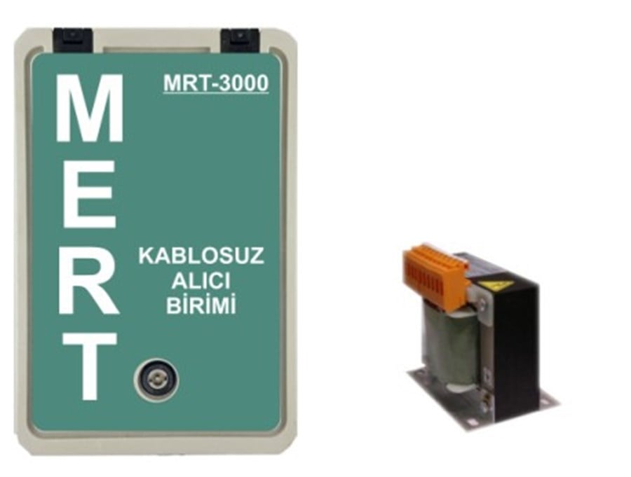 Mert MRT3000 100W 100V 4 Ohm Uhf Telsiz Anons Alıcısı