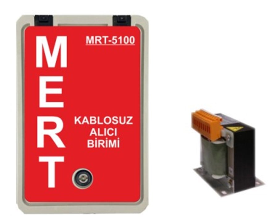 Mert MRT5100 100W 4 Ohm 100V Korumalı Vhf Kablosuz Anons Alıcısı
