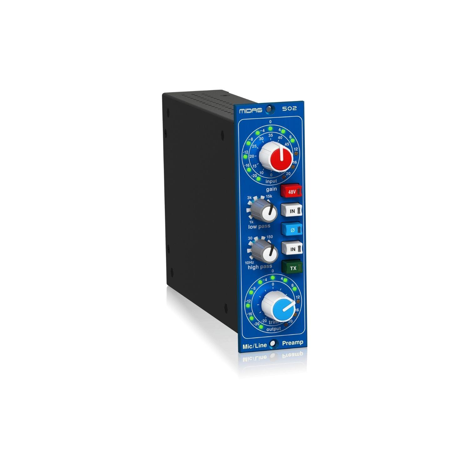 Midas 502 V2 500 Series Mic Preamplifier