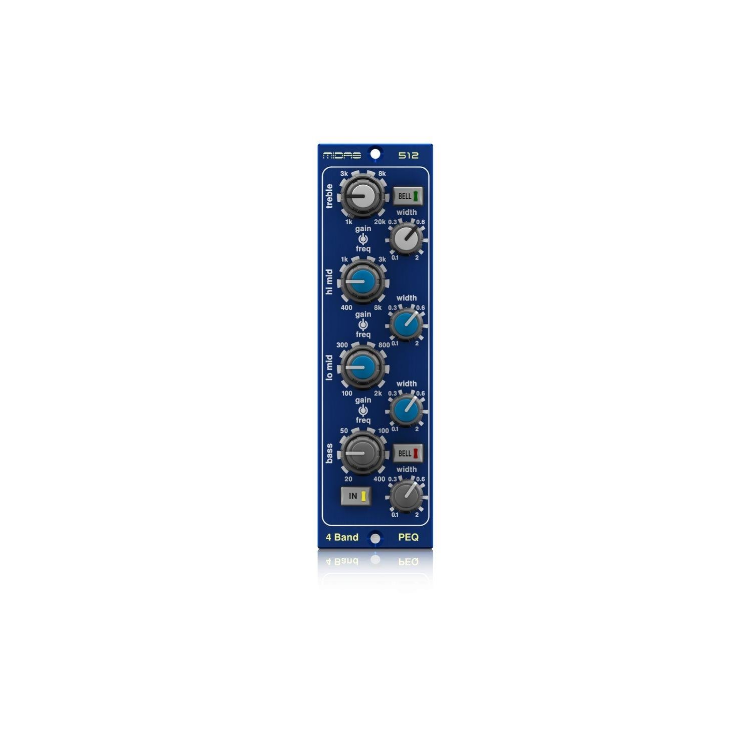 Midas 512 V2 500 Series Parametric Equalizer