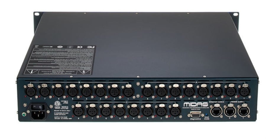 Midas DL151 - 24 Mic Girişli Stage Box