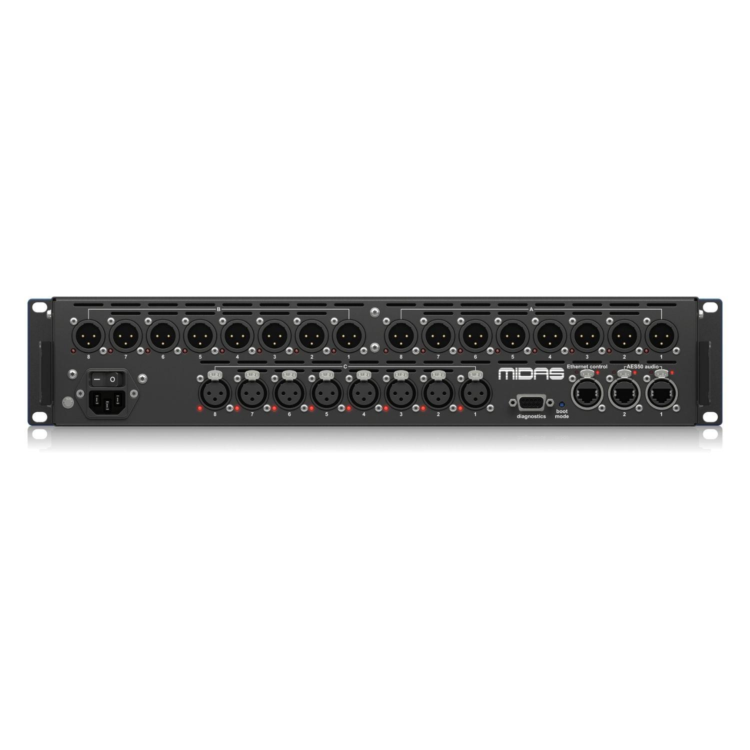 Midas DL154 8 Giriş 16 Çıkış Stage Box