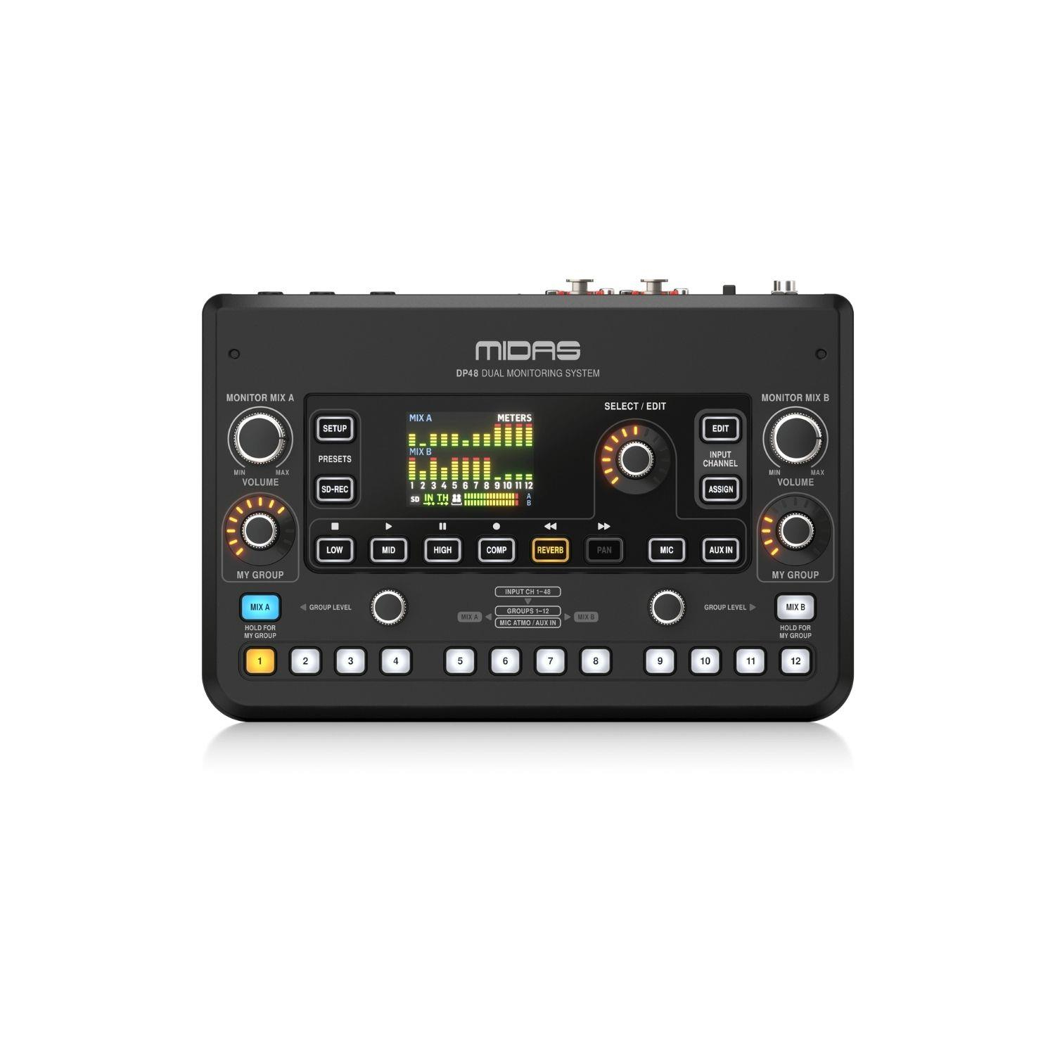 Midas DP48 48 Kanallı Kişisel Monitör Mikseri