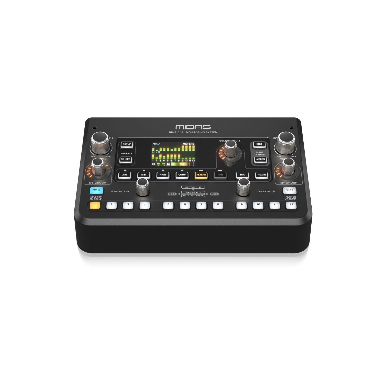 Midas DP48 48 Kanallı Kişisel Monitör Mikseri