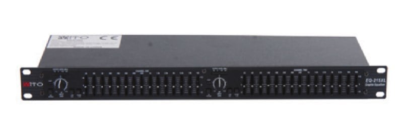 Mito EQ 215XL 2x15 band Grafik Ekolayzer