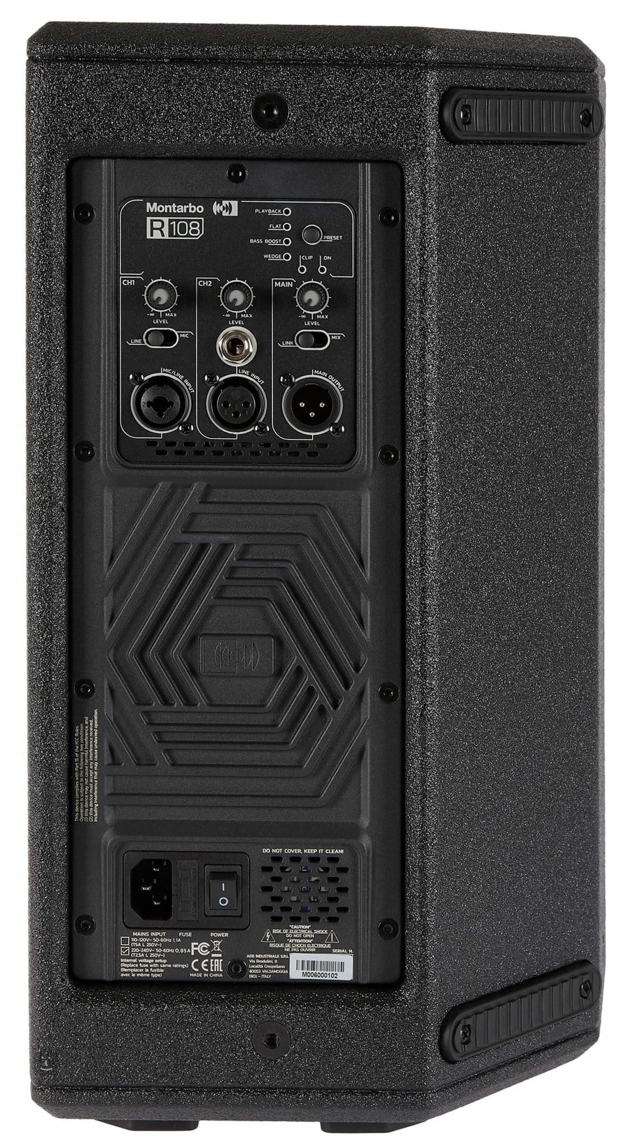 Montarbo R108 2 Yollu 400W 8 inç Aktif Kabin Hoparlör