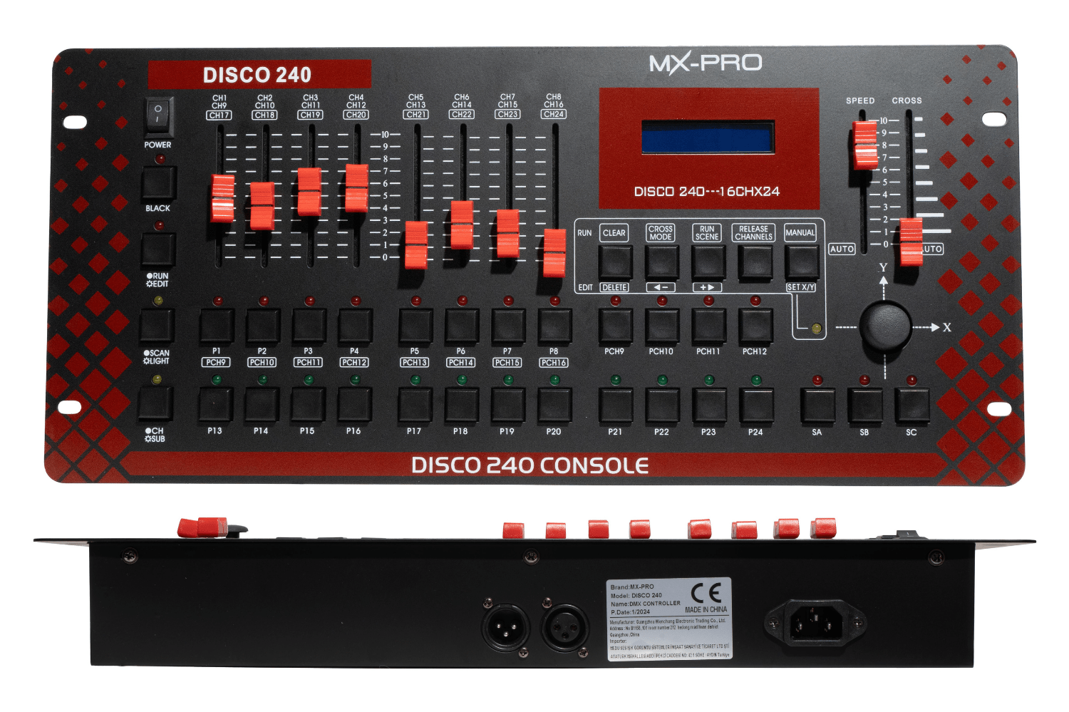 MX-PRO DISCO 240 Işık Kontrol Masası