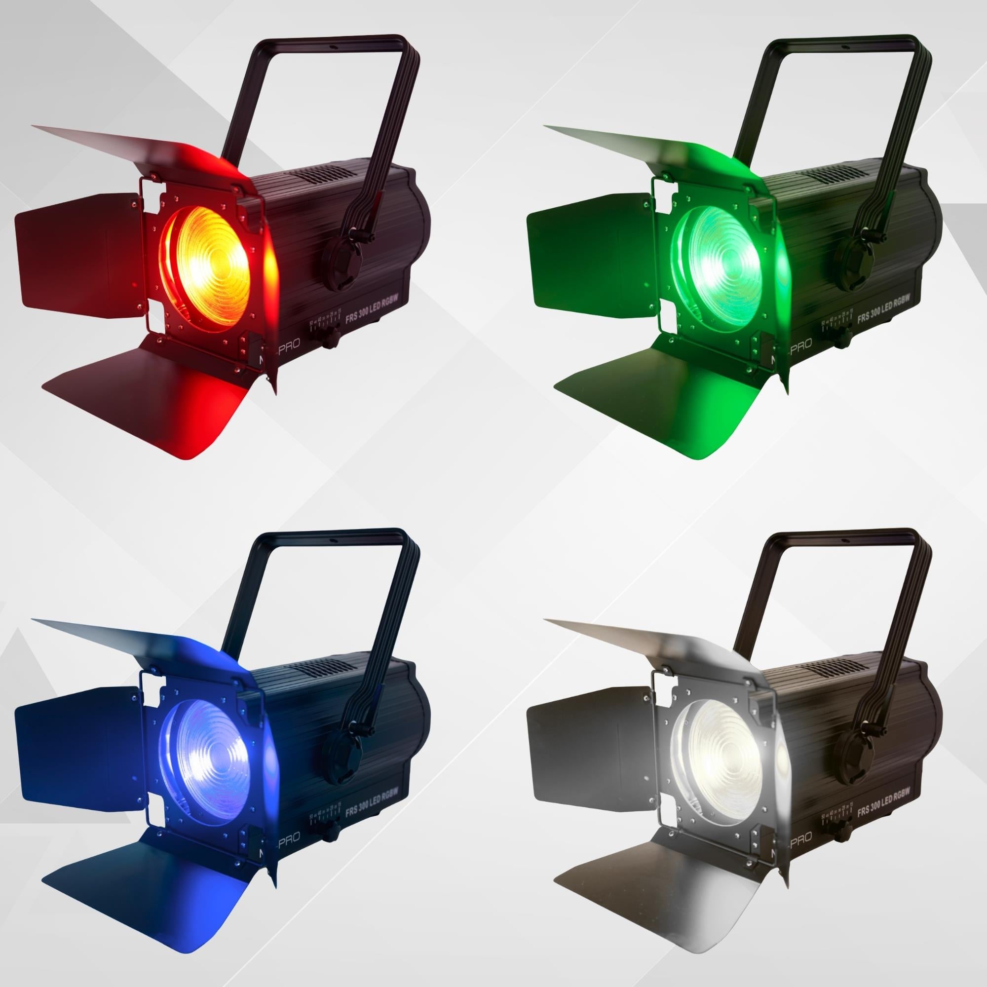 MX-PRO FRS 300 LED RGBW Renkli Fresnel Spot Işık