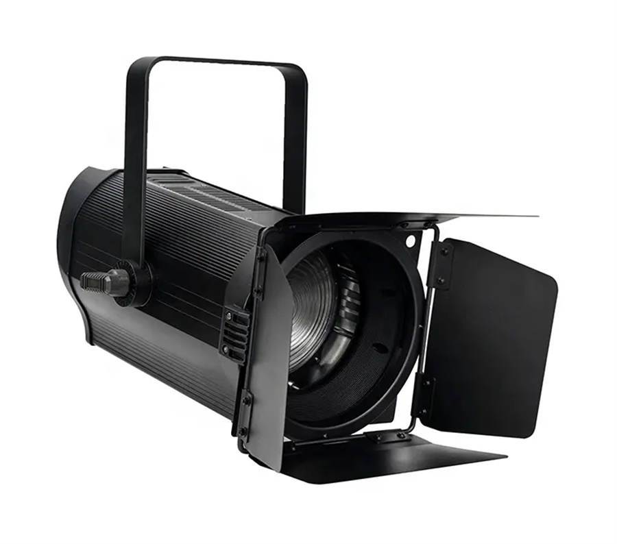 MX-PRO FRS200 200w Professional Fresnel Light 5600K White Color Fresnel Lighting Zoom