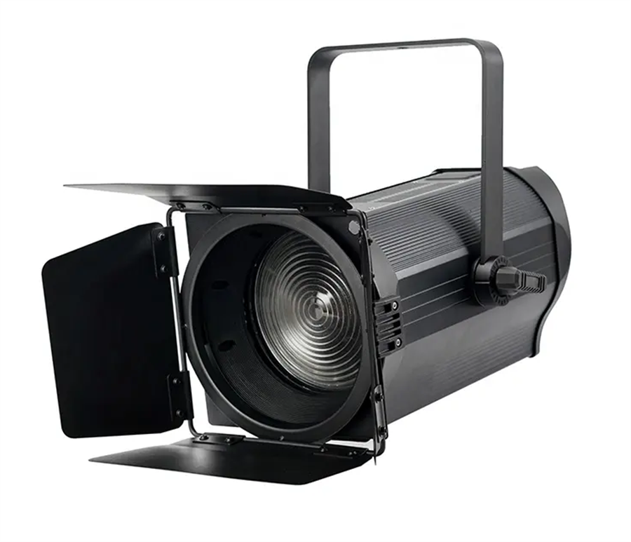MX-PRO FRS200 200w Professional Fresnel Light 5600K White Color Fresnel Lighting Zoom