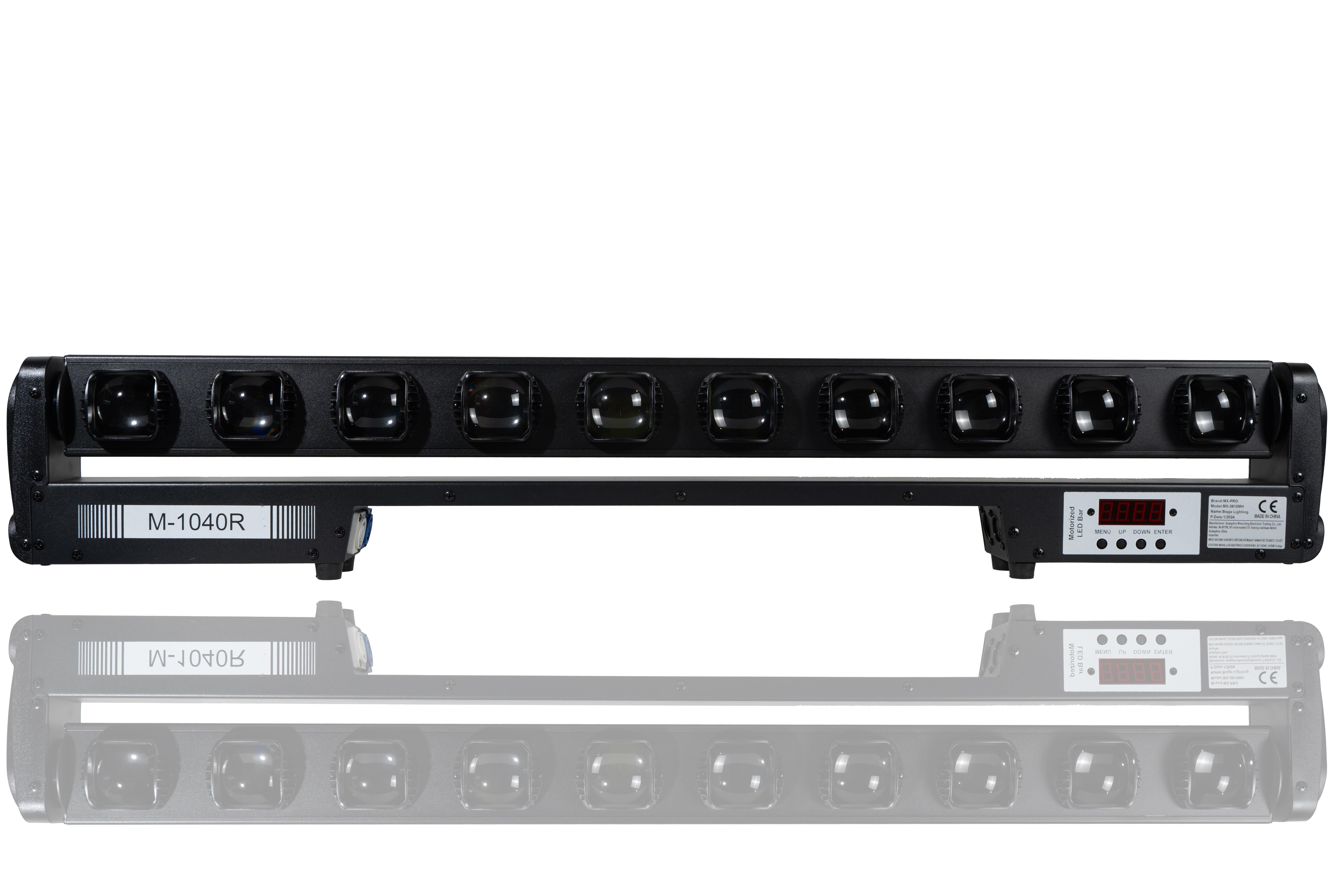 MX-PRO M-1040R 10x40W Beam Moving Head Light