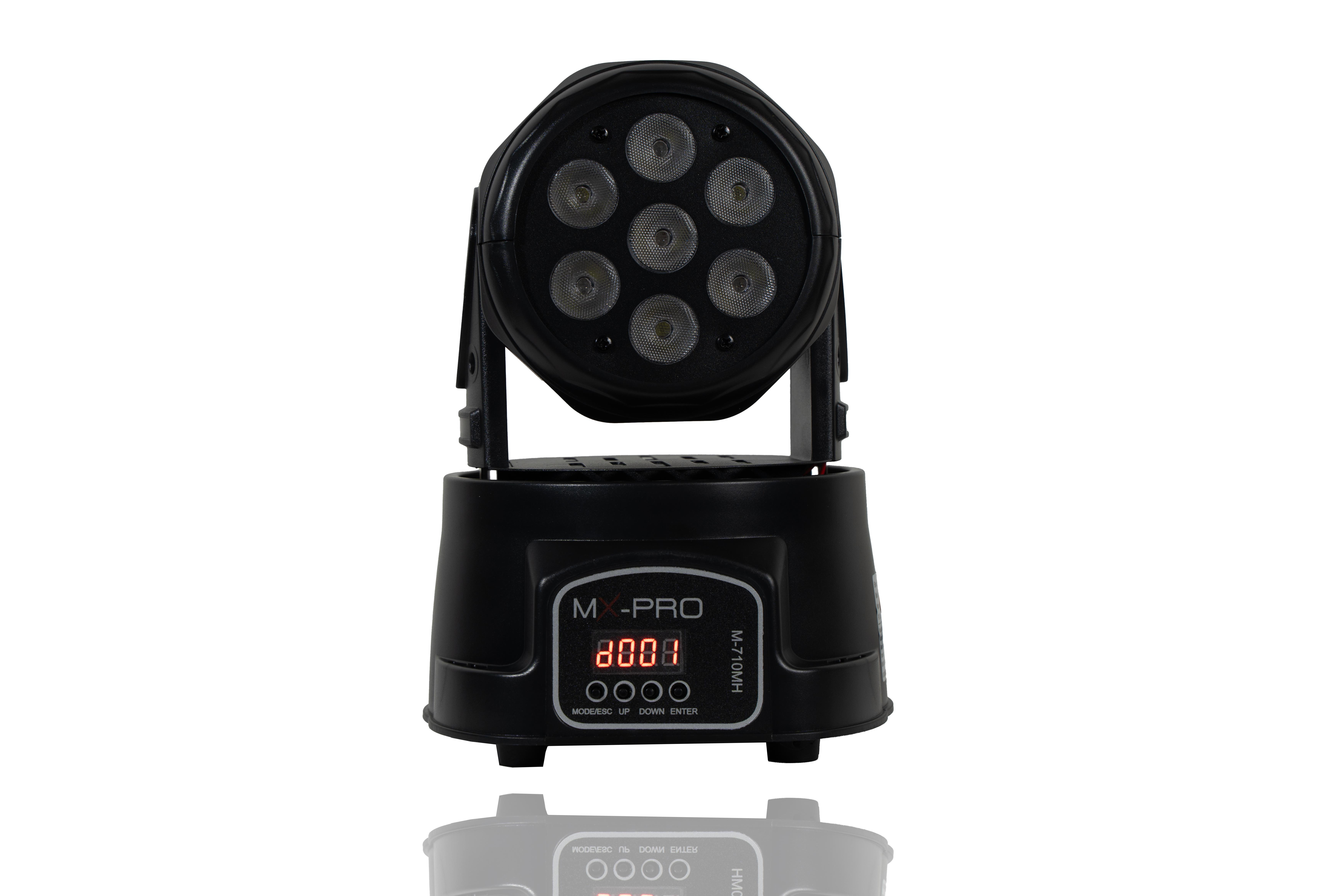 MX-PRO M-710MH 10x7W LED Wash Moving Head Light