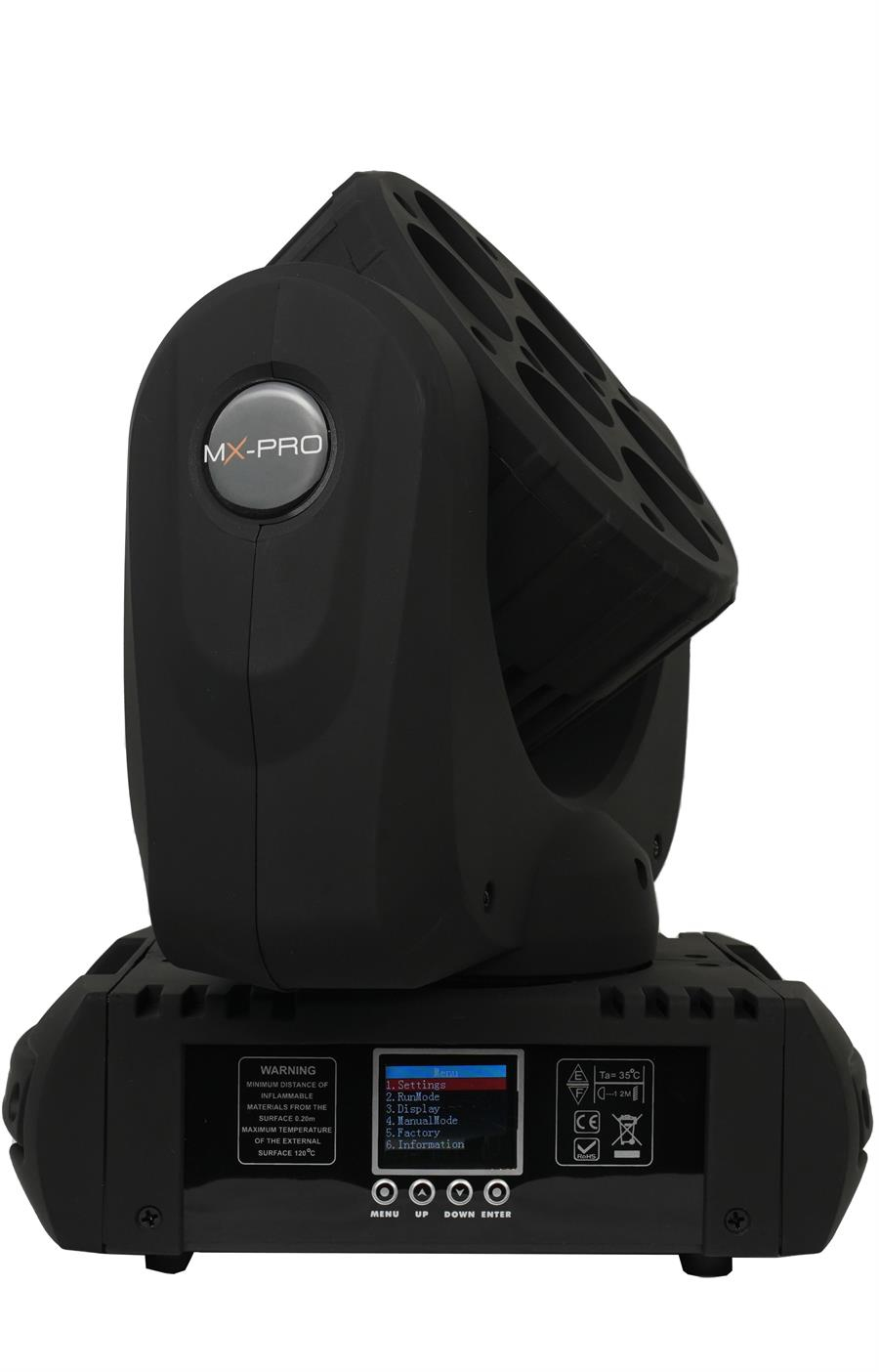 MX-PRO M712 7X12W Led Wash Moving Head