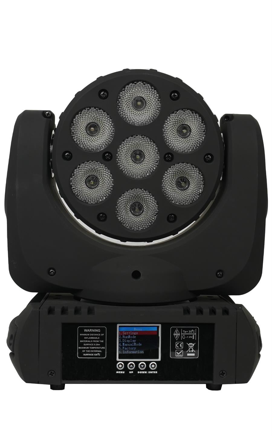 MX-PRO M712 7X12W Led Wash Moving Head