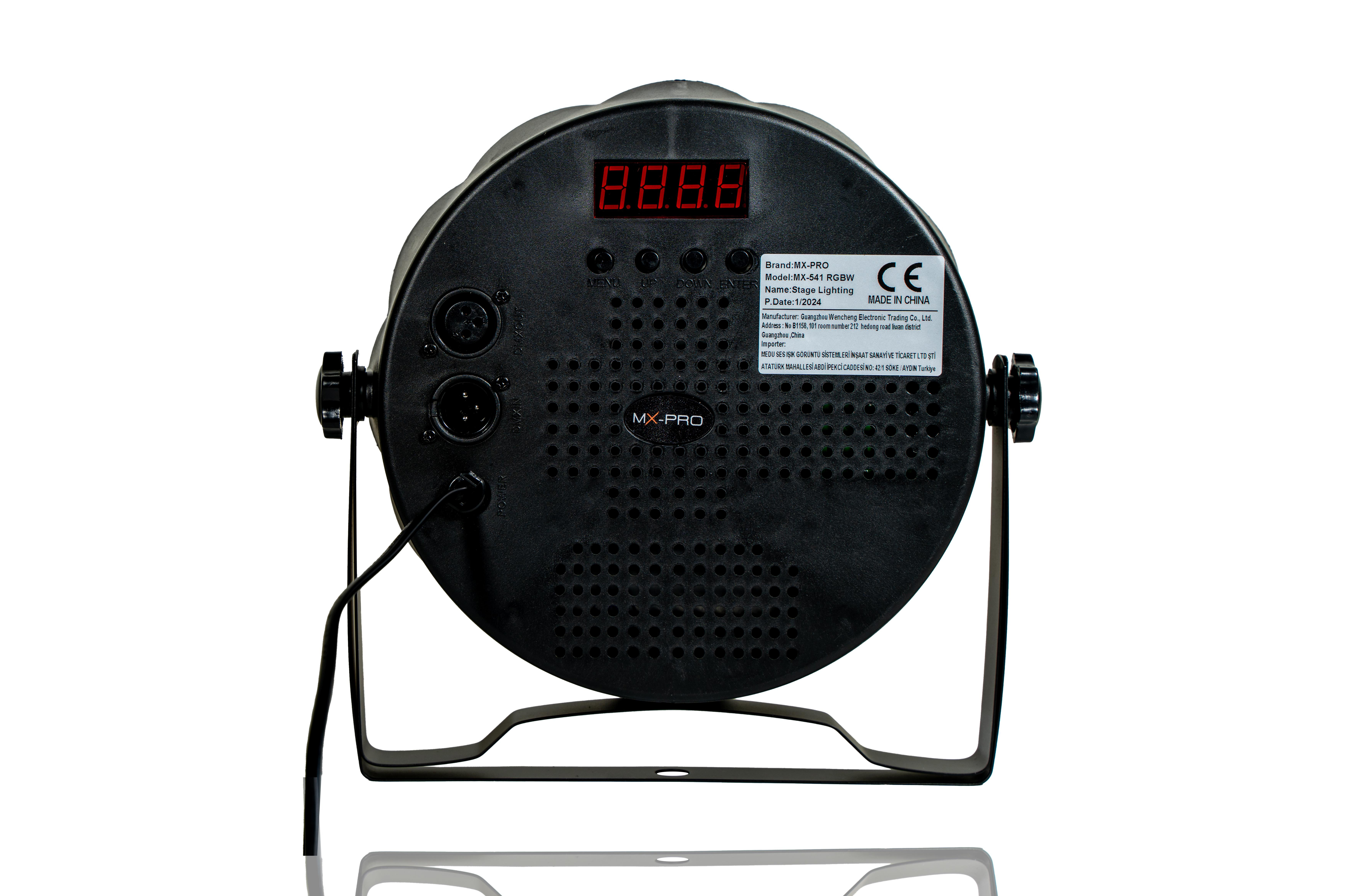 MX-PRO MX-541 RGBW Led Par Lights