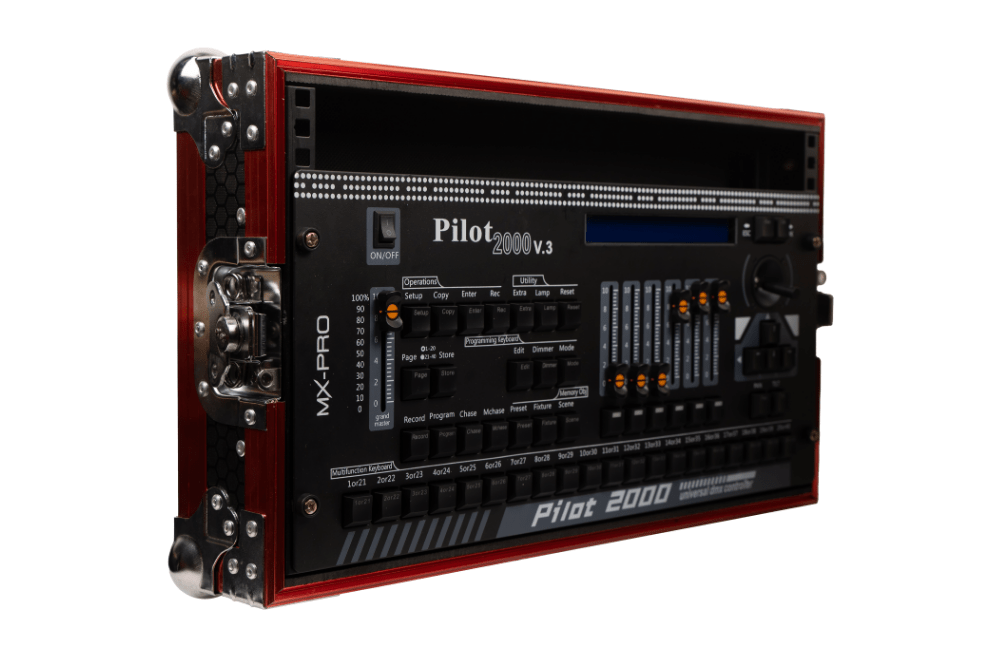 MX-PRO PILOT 2000 V3 Profesyonel Işık Kontrol Masası