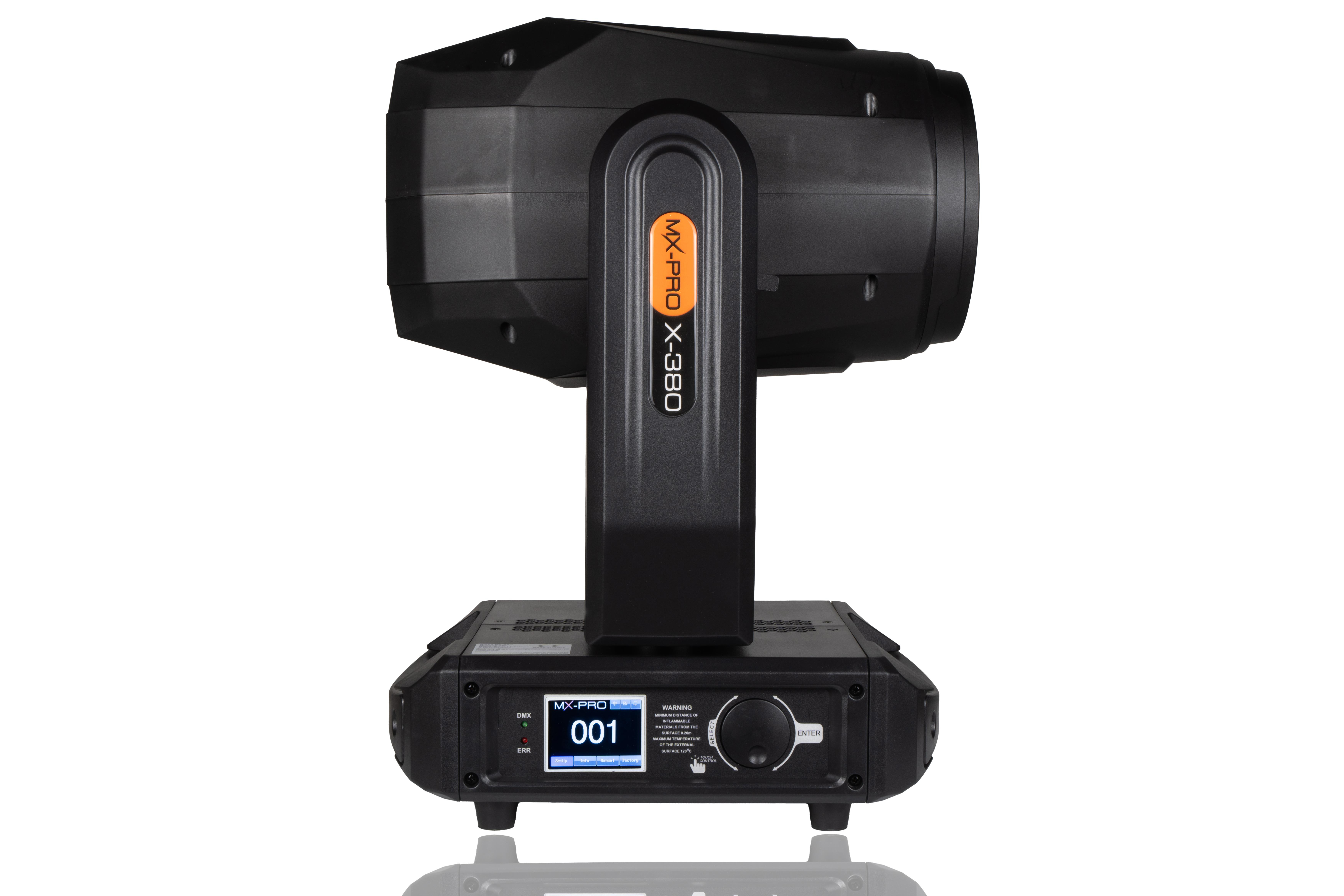 MX-PRO X-380 380 Watt 100V-240V Moving Head Beam Light
