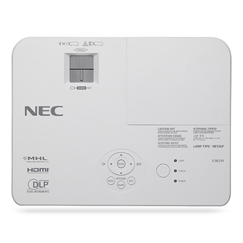 NEC V332X 3300 Lümen Mobile 1920x1080 HDMI DLP Projeksiyon