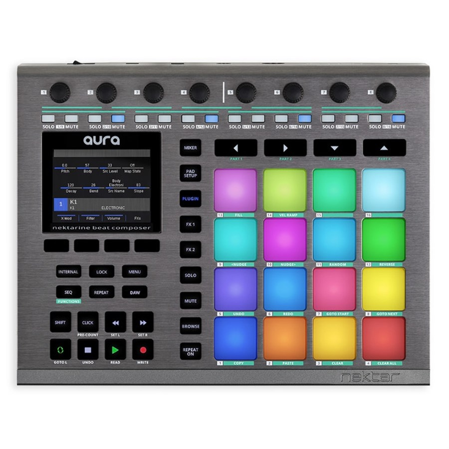 Nektar Aura Midi Pad Controller & Beat Composer