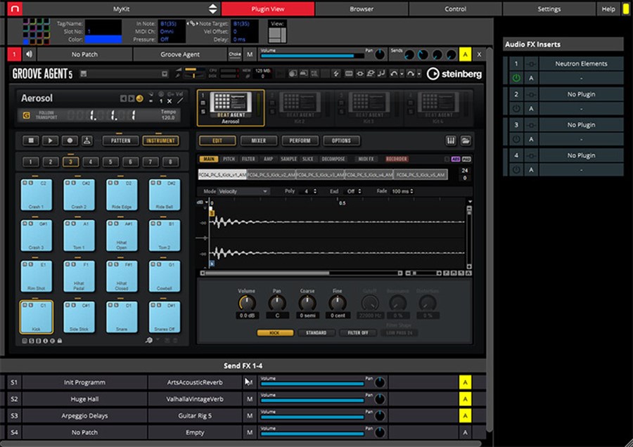 Nektar Aura Midi Pad Controller & Beat Composer