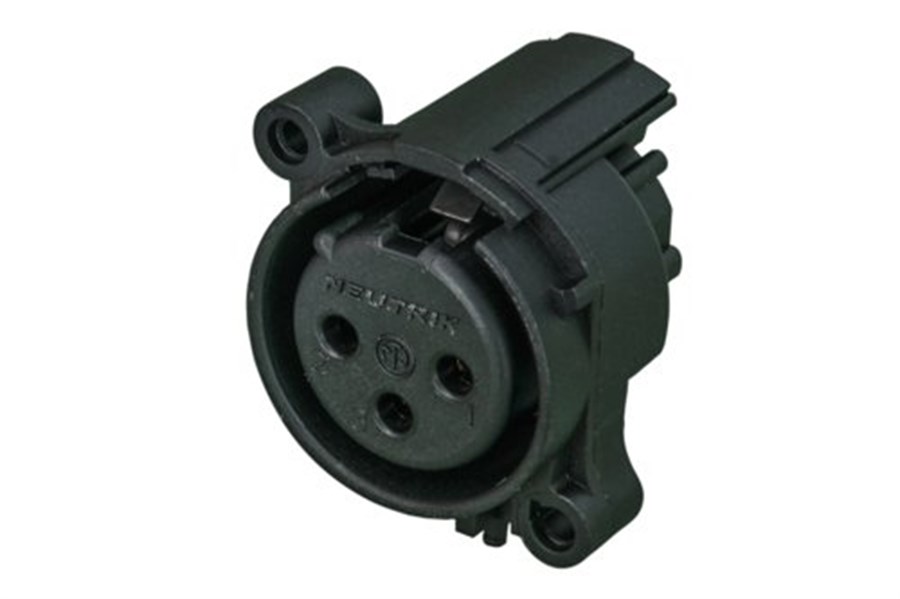 Neutrik NC3FAAH-0 3 Pin XLR Dişi Şase Tip Konnektör