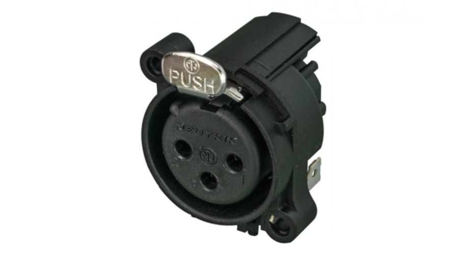 Neutrik NC3FAAH2 3 Pin Şase Tipi Dişi XLR Konnektör