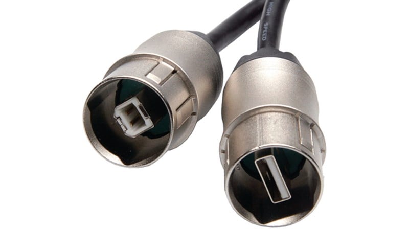 Neutrik NKUSB-1 USB Tip A'dan USB Tip B'ye 1 Metre Hazır Kablo