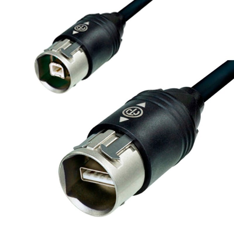 Neutrik NKUSB-1 USB Tip A'dan USB Tip B'ye 1 Metre Hazır Kablo