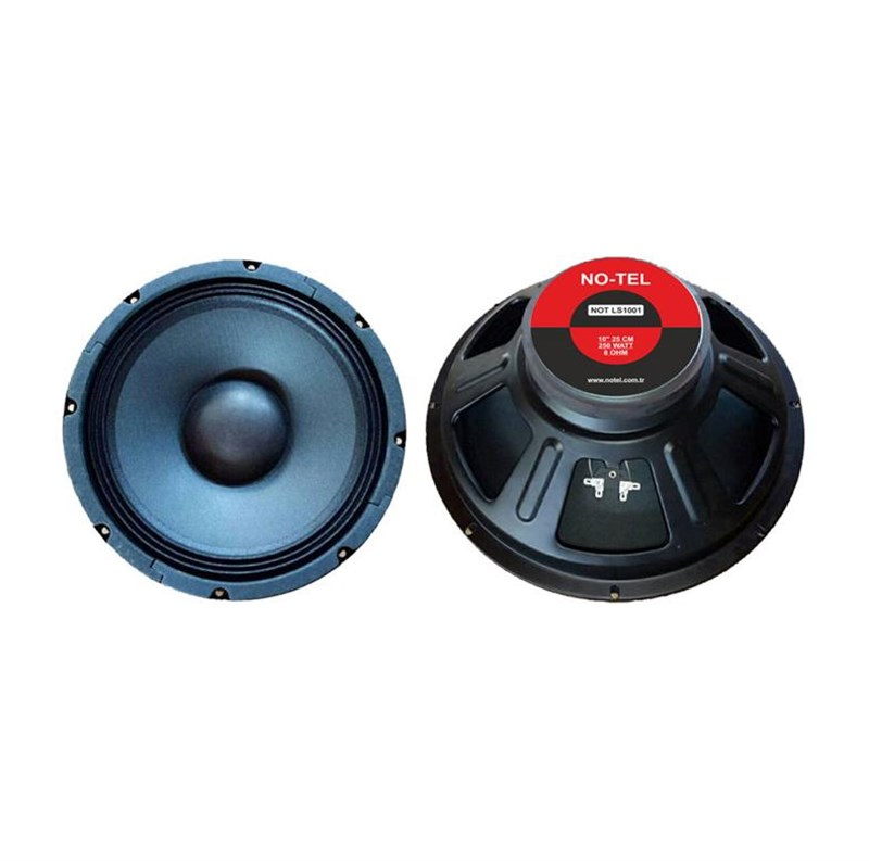Notel NOT LS1001 250 Watt 10'' Çıplak Hoparlör