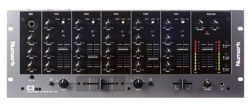 Numark C3USB 5 Kanal Dj Mikser