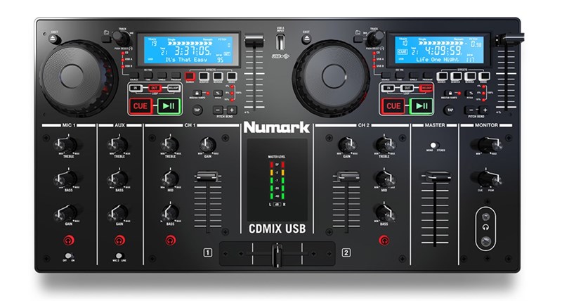 Numark CDMIX USB Dual CD/USB Media Player , Dj Mixer 