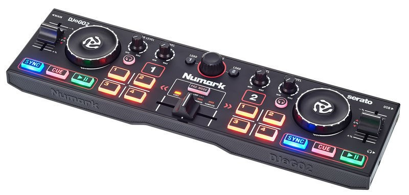 Numark DJ2 GO 2 Ses Kartlı Taşınabilir Dj Kontrol Ünitesi