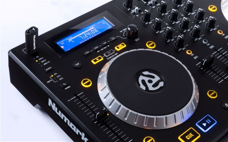 Numark Mixdeck Express Çift CD/MP3 Oynatıcı, USB stick destekli Premium DJ Kontroller