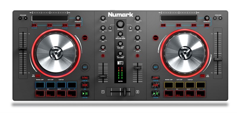 Numark MixTrack 3 All-in-one Controller Solution for Virtual DJ
