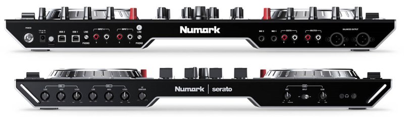 Numark NS6 II Serato DJ için 4-kanal Çift USB DJ kontroller