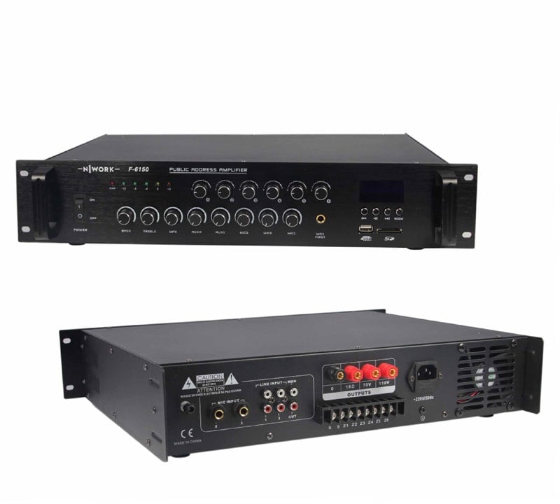 Nwork XL-6150 Hat Trafolu Mikser Amplifikatör 150W