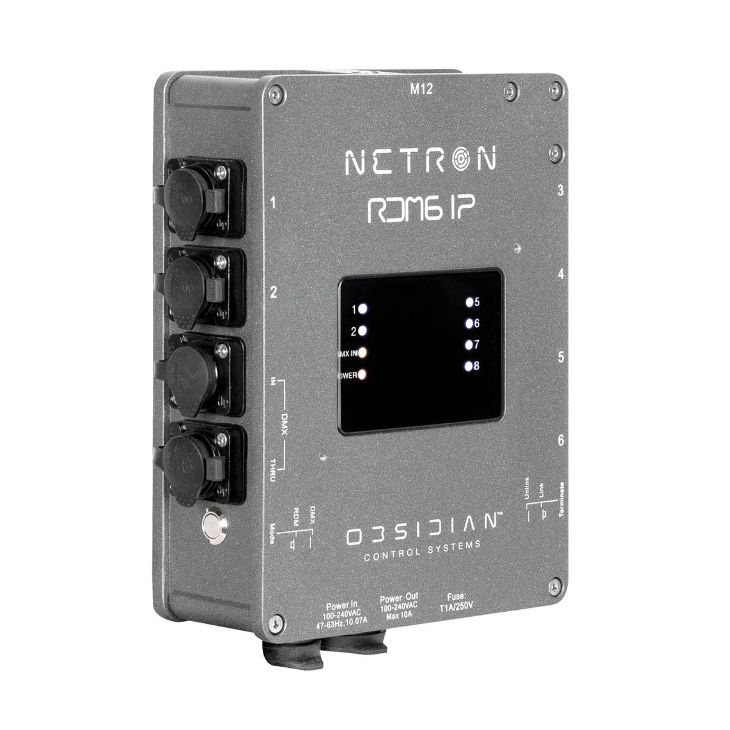 Obsidian Netron RDM6 IP - IP66 DMX / RDM Sinyal Dağıtıcı